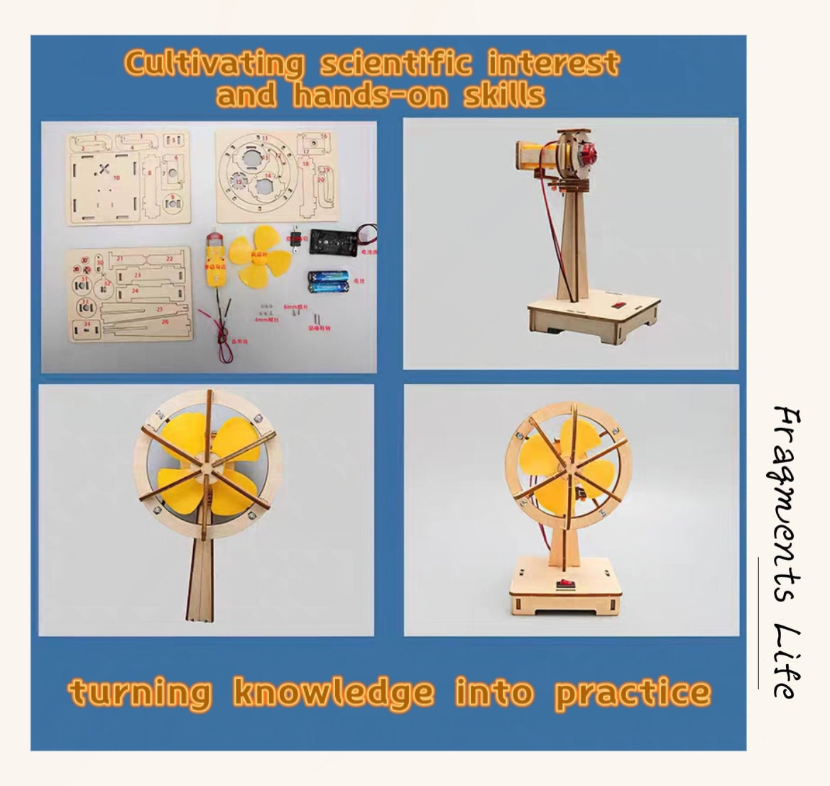 STEM Explorer 4-in-1 DIY Kit Set
