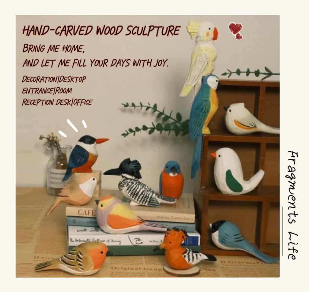 Home decoration and healing style - Pocket-Sized Serenity bird