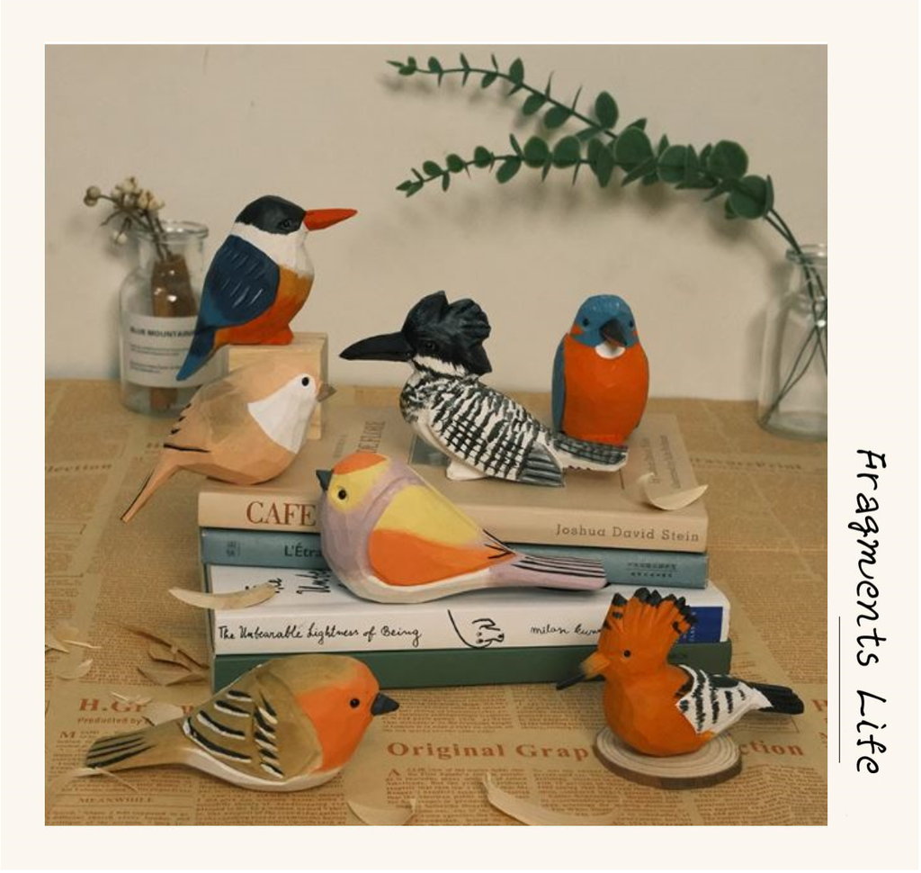 Home decoration and healing style - Pocket-Sized Serenity bird