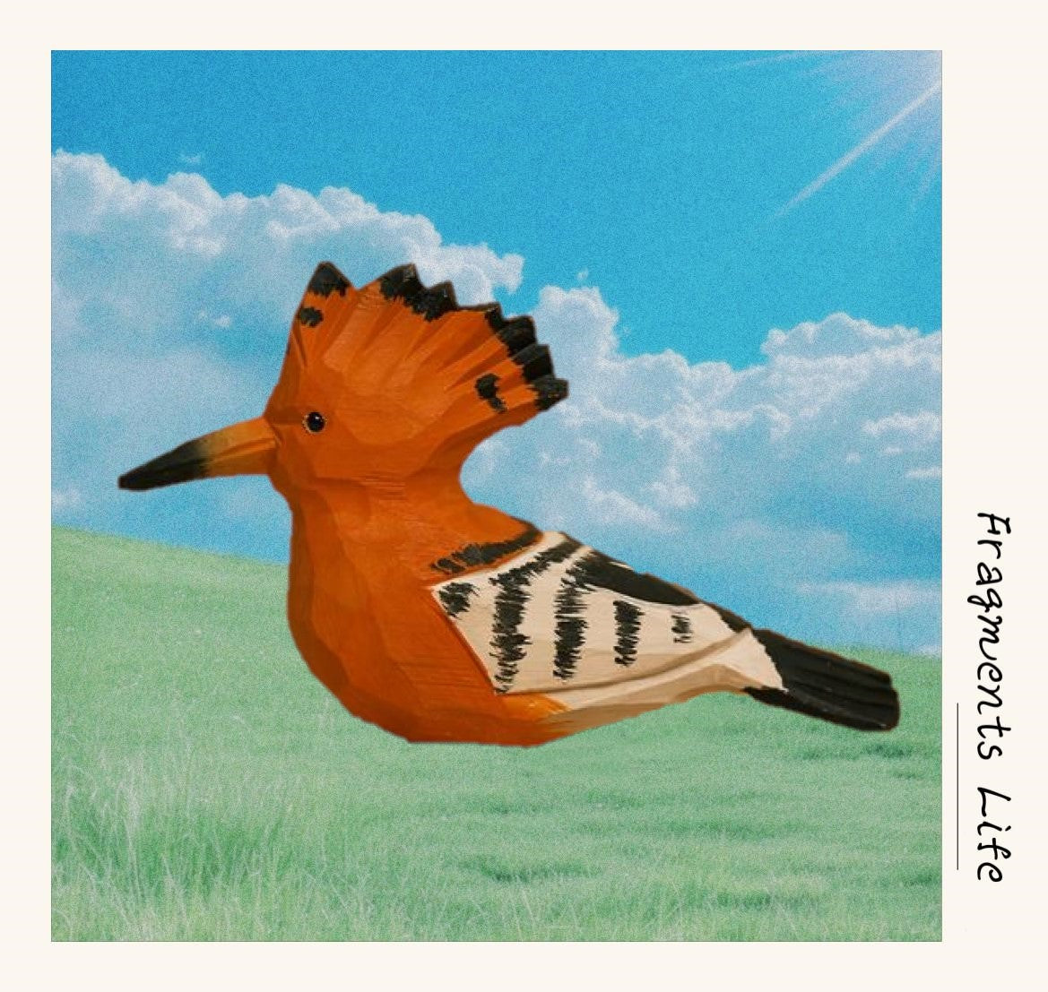 Home decoration and healing style - Pocket-Sized Serenity bird