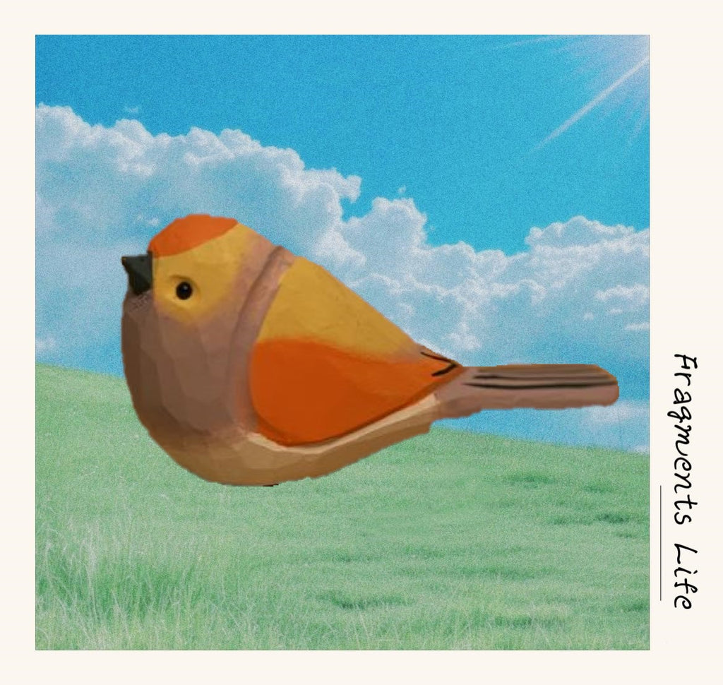 Home decoration and healing style - Pocket-Sized Serenity bird