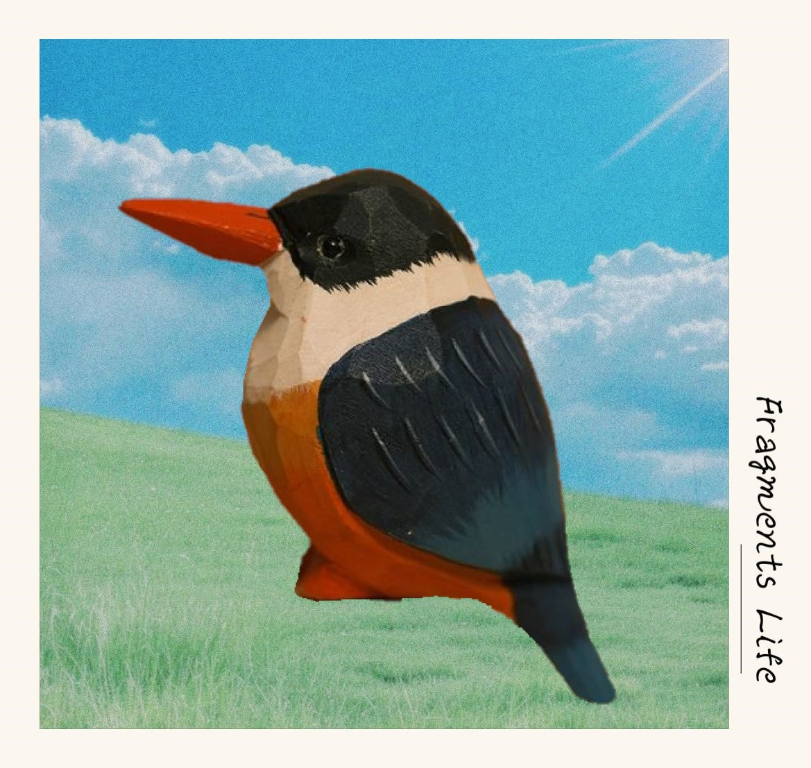 Home decoration and healing style - Pocket-Sized Serenity bird