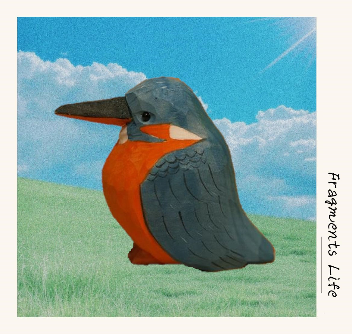 Home decoration and healing style - Pocket-Sized Serenity bird