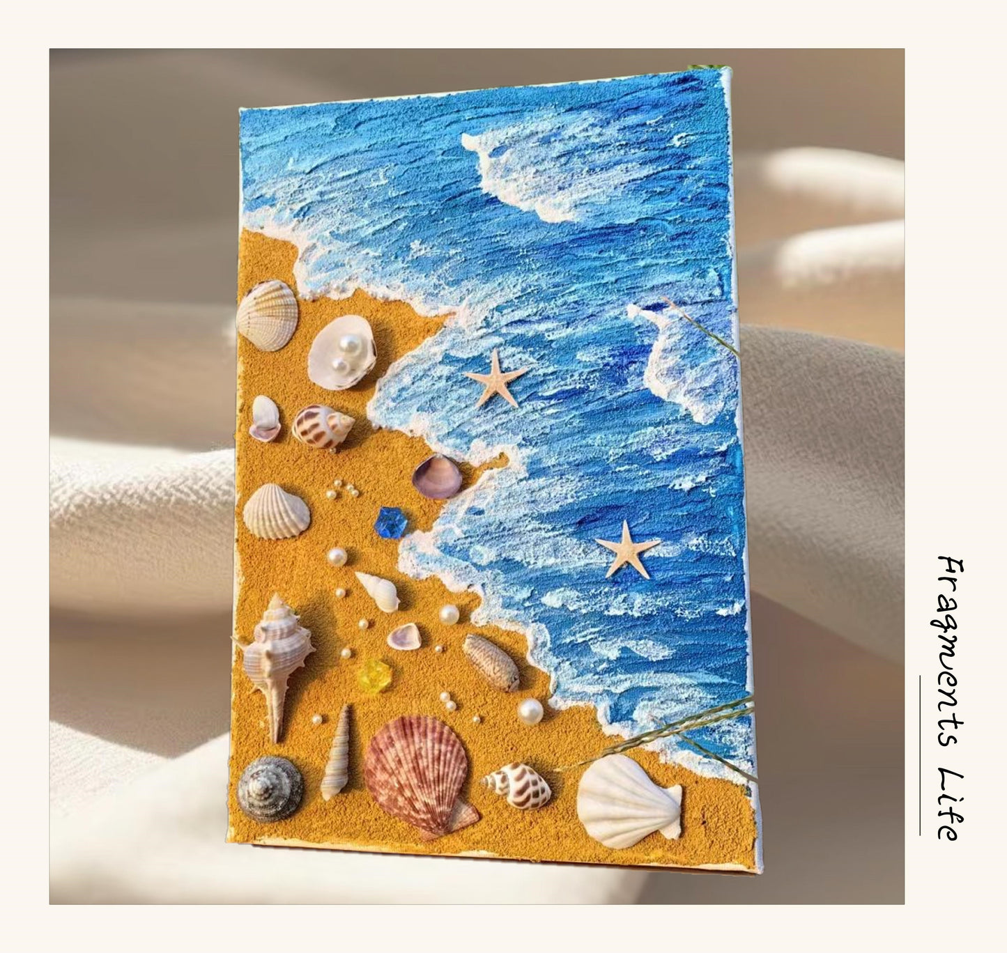 Beach Shell Texture Art Kit  - A