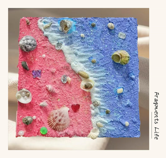 Beach Shell Texture Art Kit  -  F