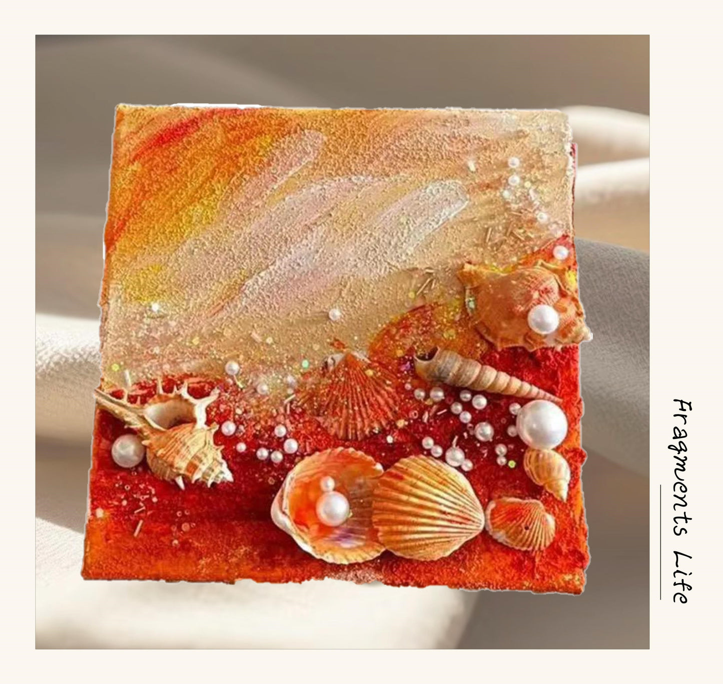 Beach Shell Texture Art Kit  - G