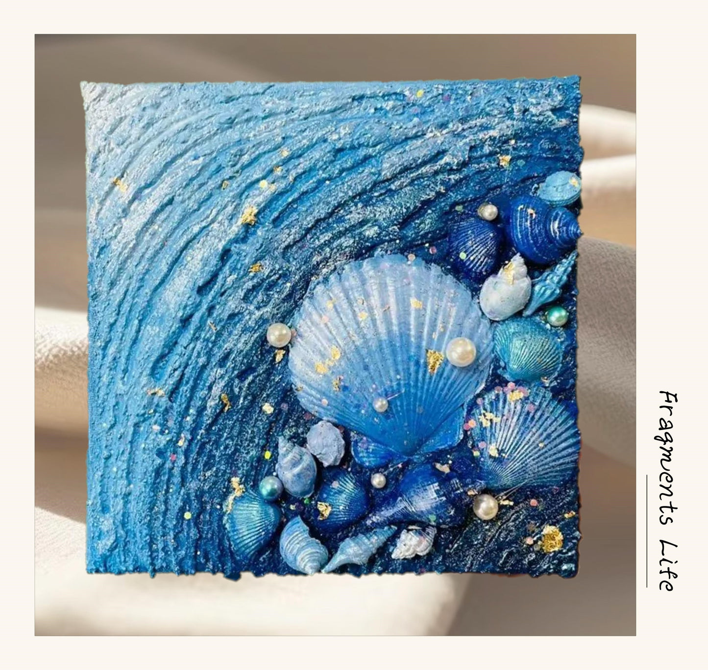 Beach Shell Texture Art Kit  - M