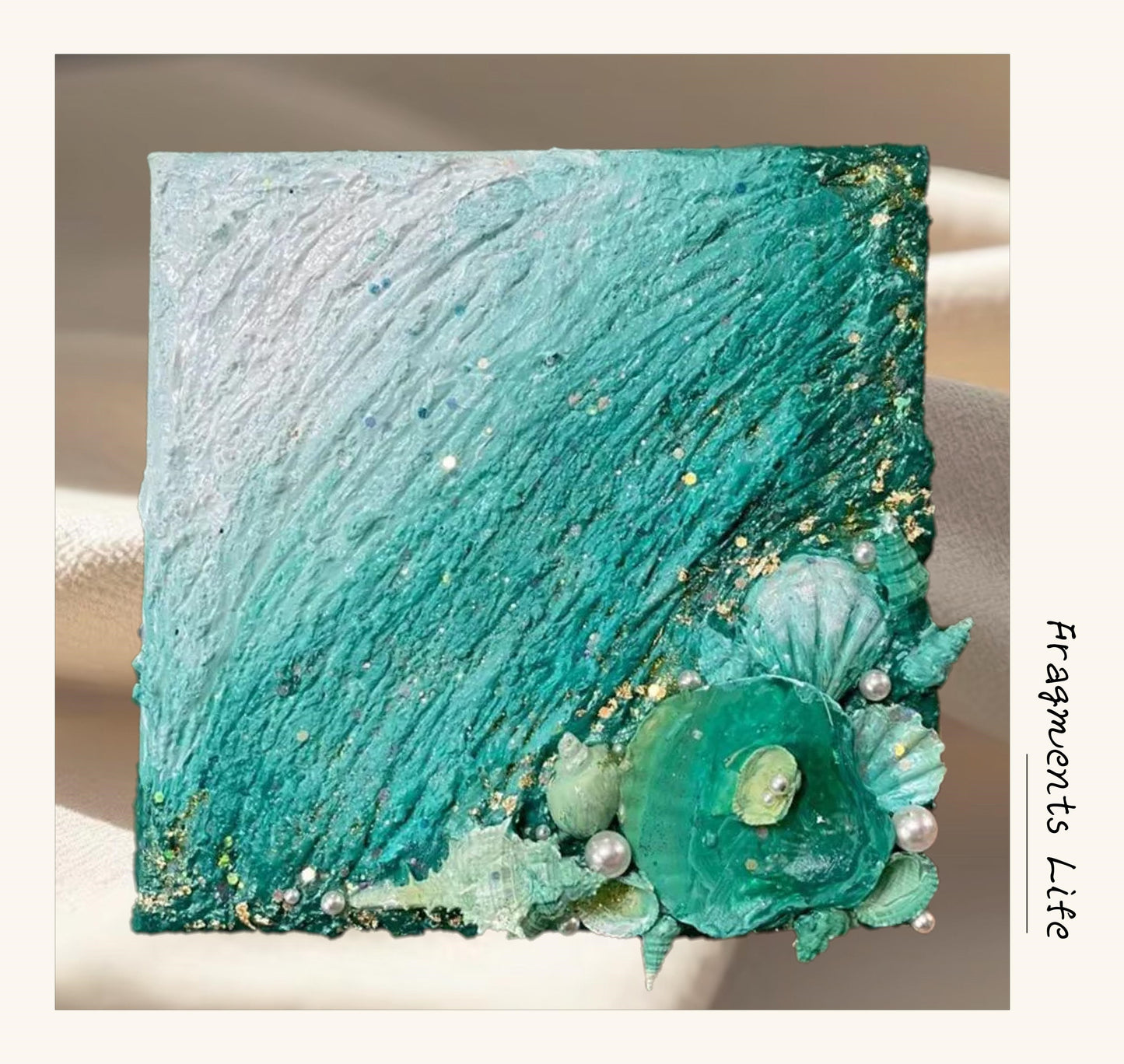 Beach Shell Texture Art Kit  - N