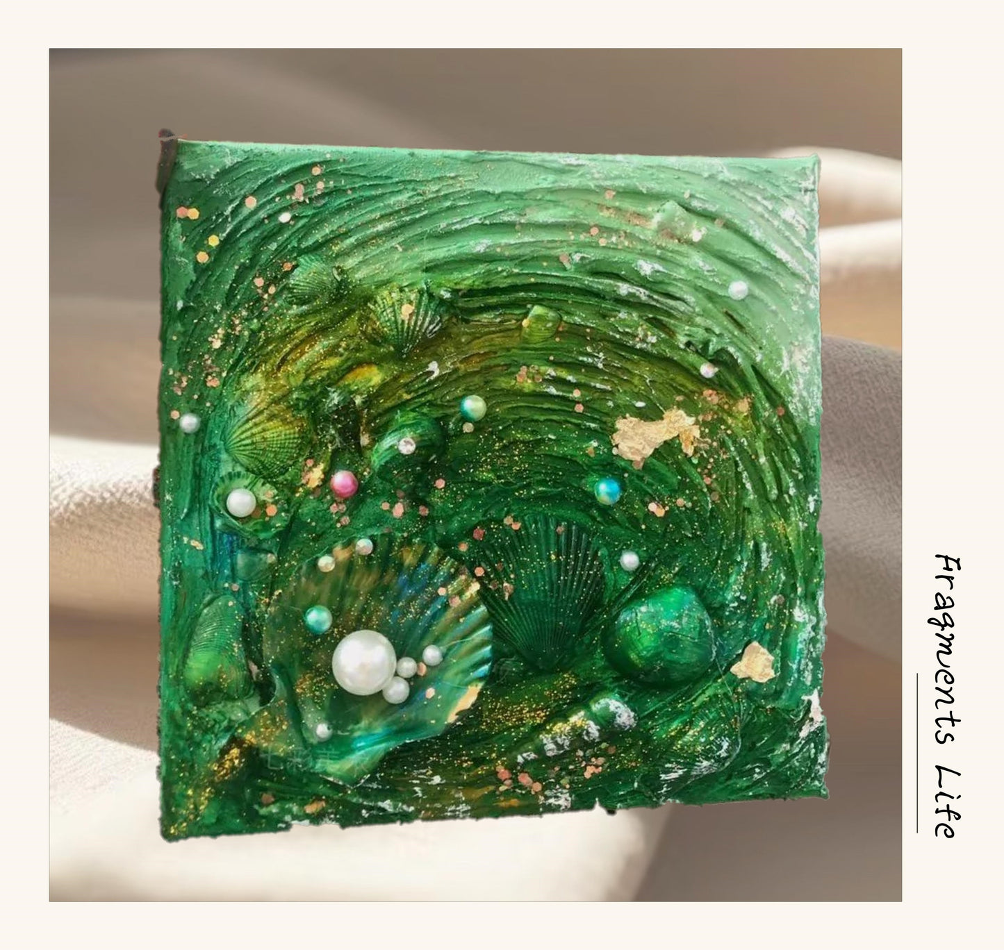 Beach Shell Texture Art Kit  - R