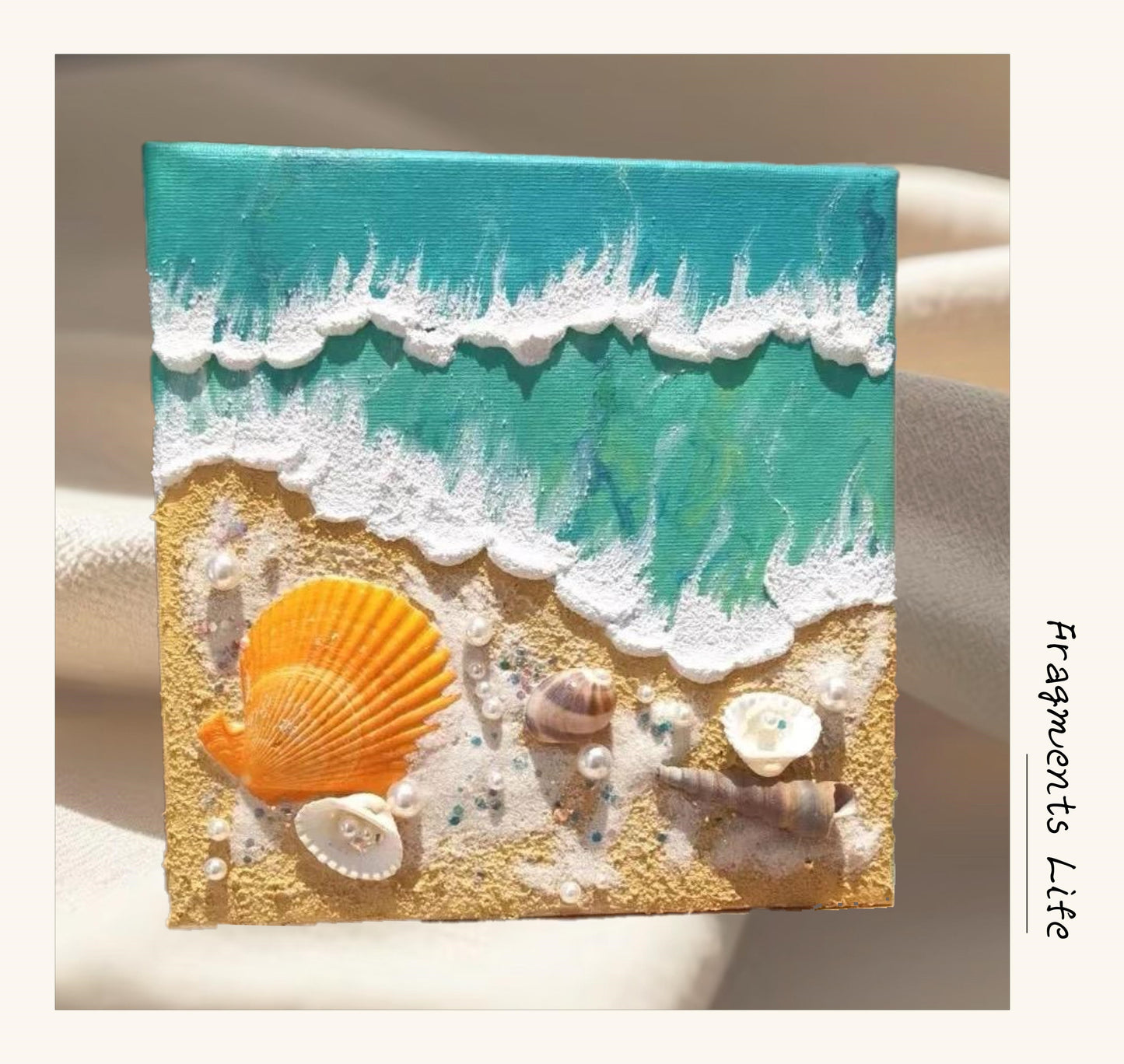 Beach Shell Texture Art Kit  - T