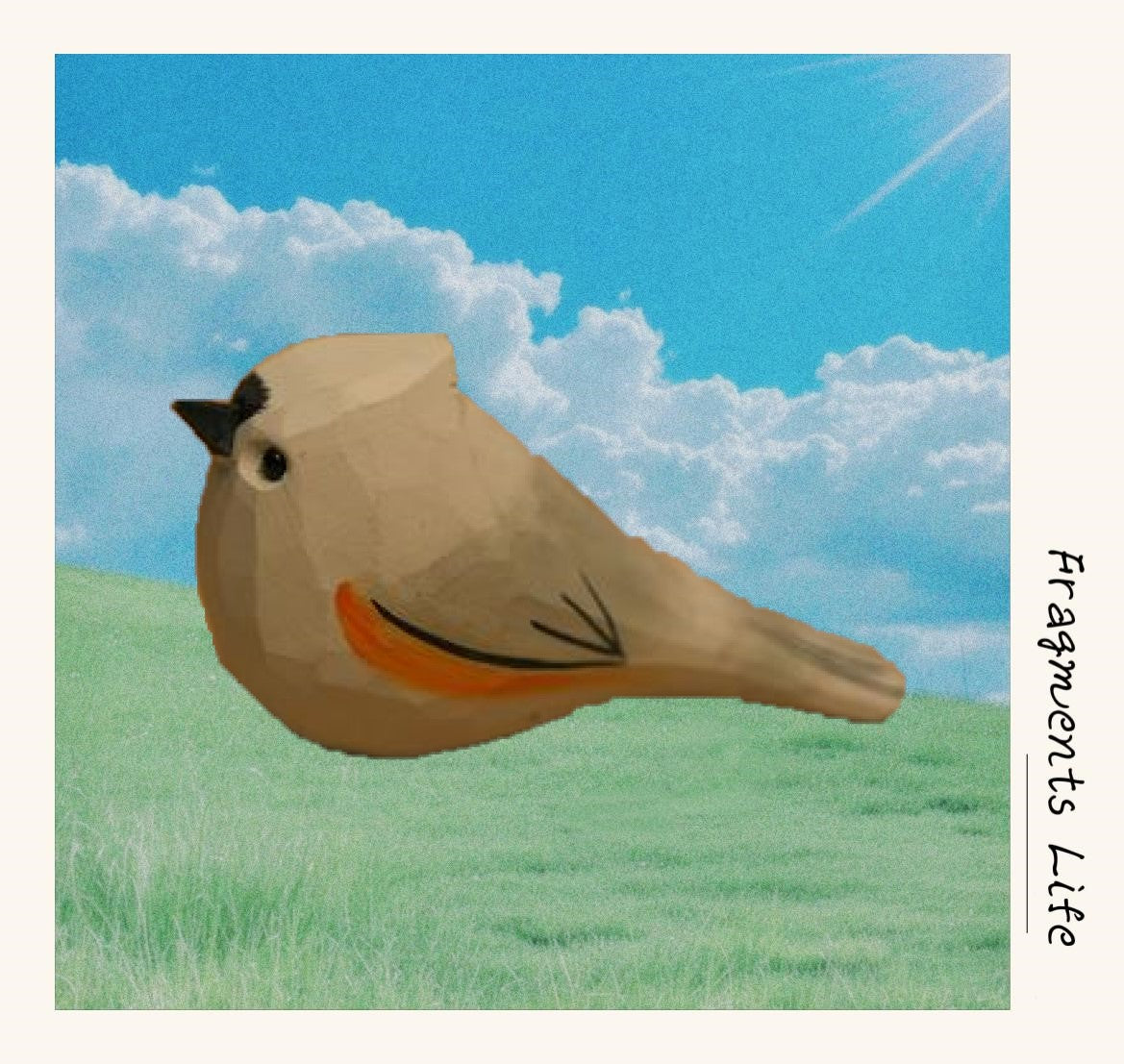 Home decoration and healing style - Pocket-Sized Serenity bird