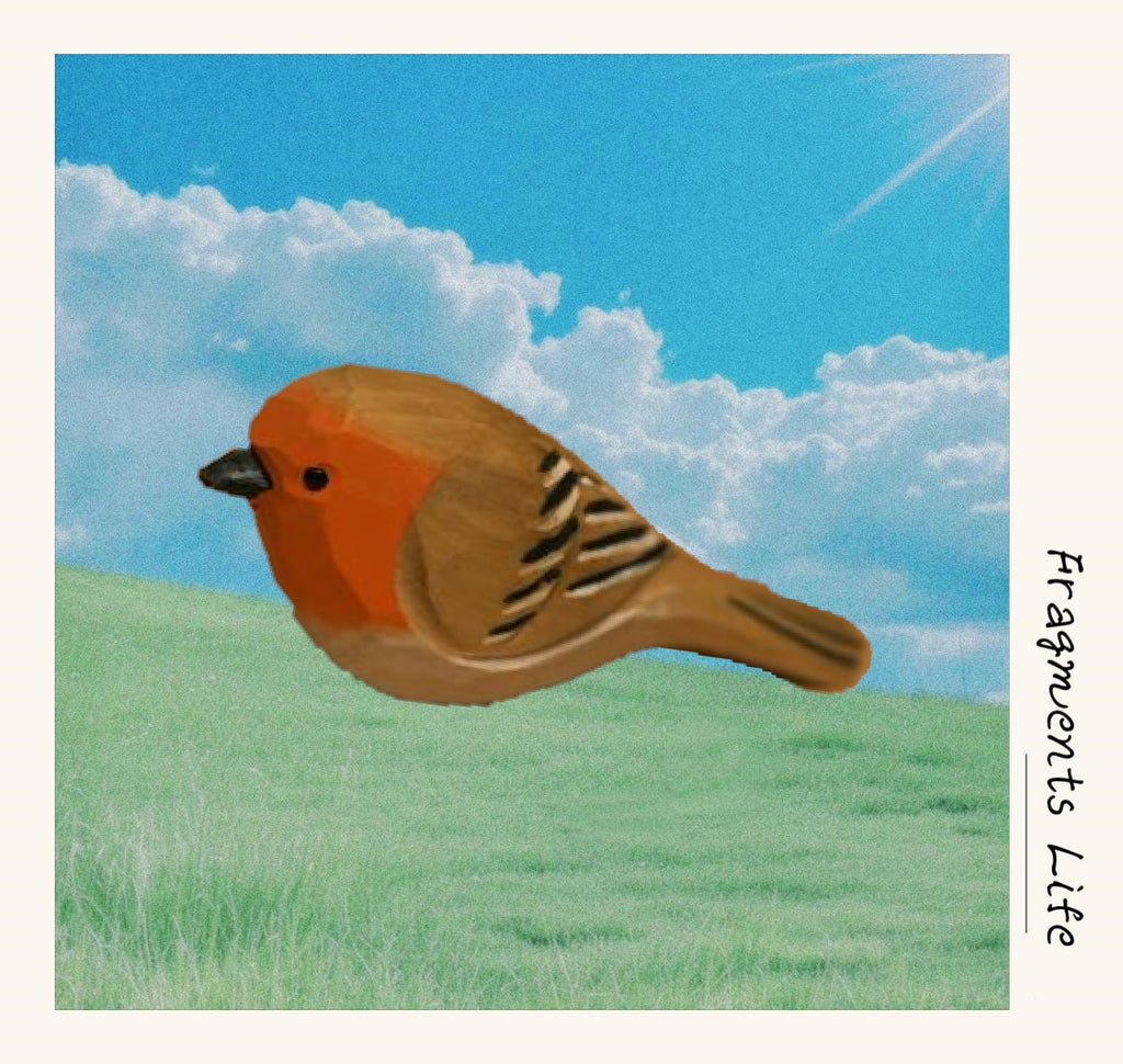 Home decoration and healing style - Pocket-Sized Serenity bird