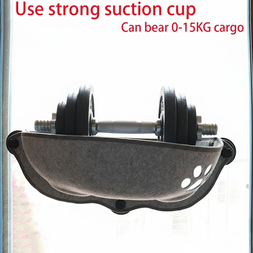 ✨ Zero-G Rune-Lock Cat Perch | The Fluffy Viewing Disc | 40lb Safety Lock