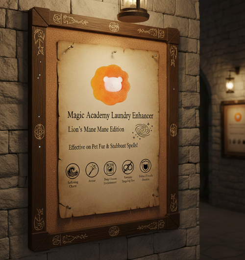 The Ministry of Domestic Magic Garment Purifying Runes: The Feline Fur Catcher (Set of 10 Master Runes)