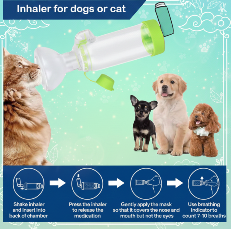 Precision-Guide Vet-Approved Dosing Chamber -Nebulizer Tank