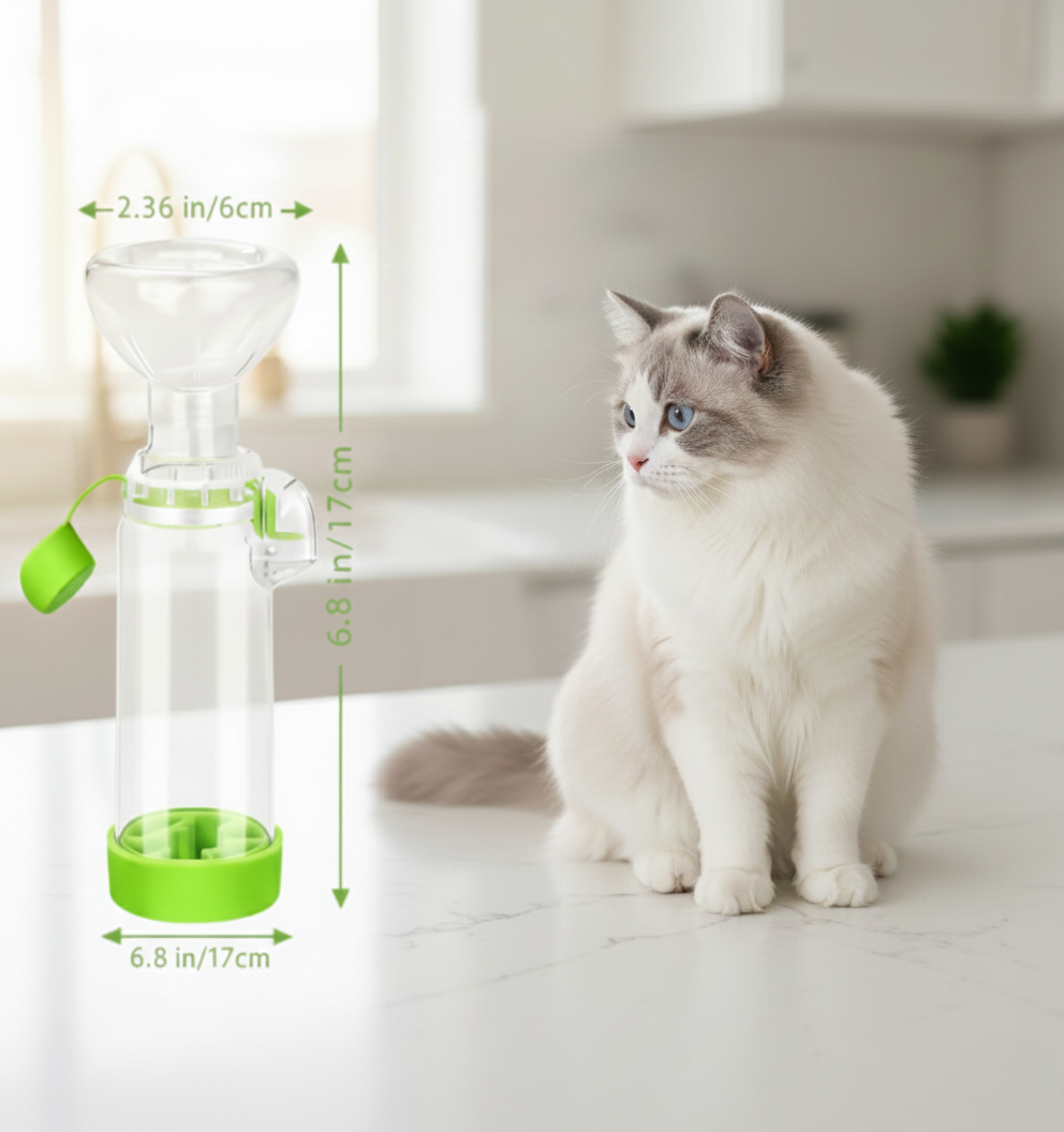 Precision-Guide Vet-Approved Dosing Chamber -Nebulizer Tank
