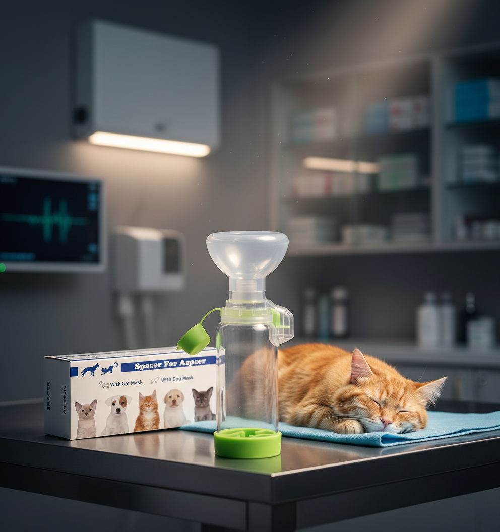 Precision-Guide Vet-Approved Dosing Chamber -Nebulizer Tank