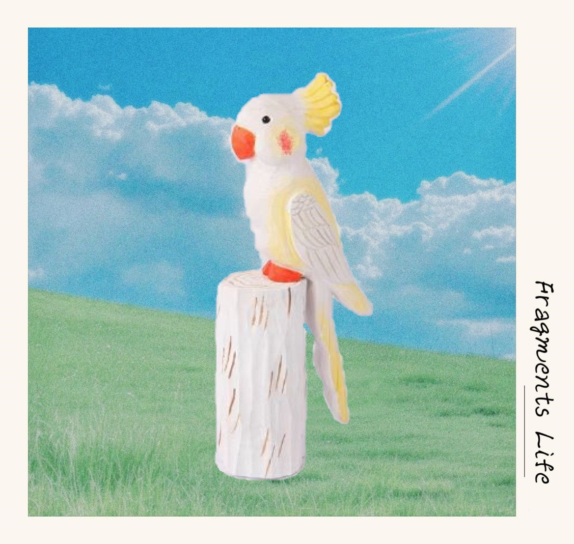 Home decoration and healing style - Pocket-Sized Serenity bird