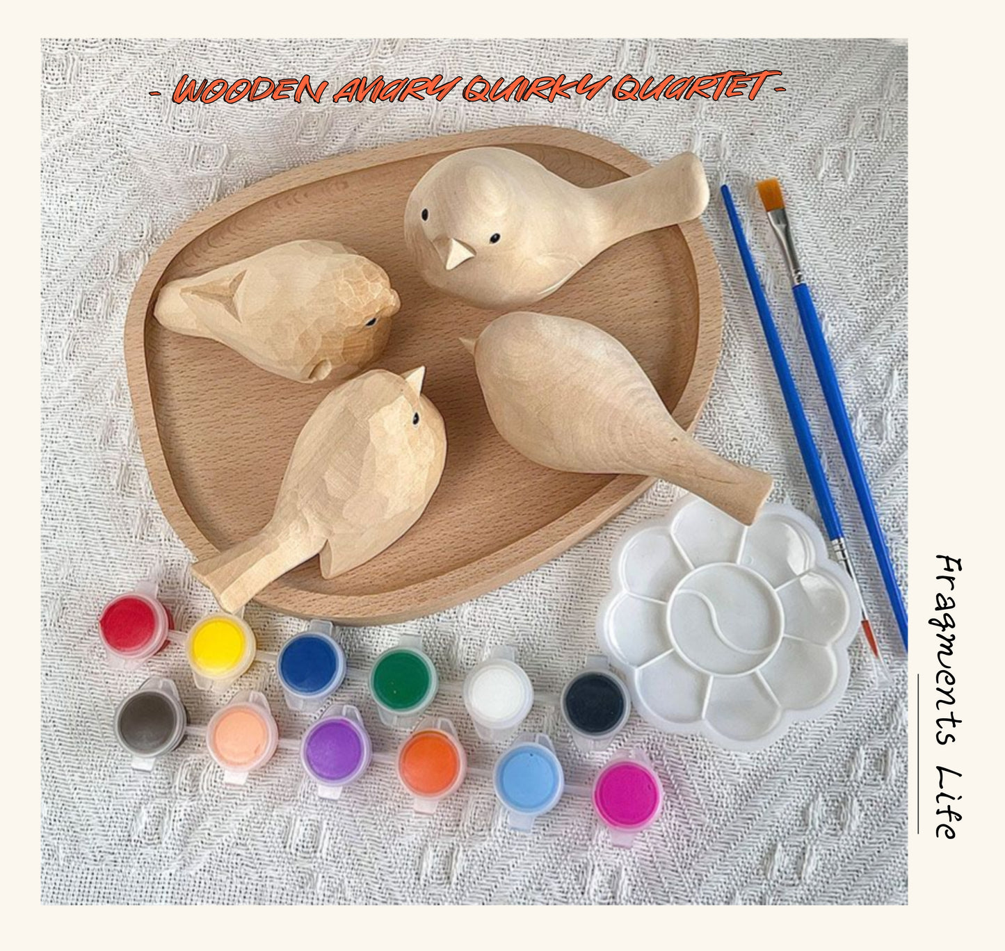 Wood Carving - Bird DIY Kits