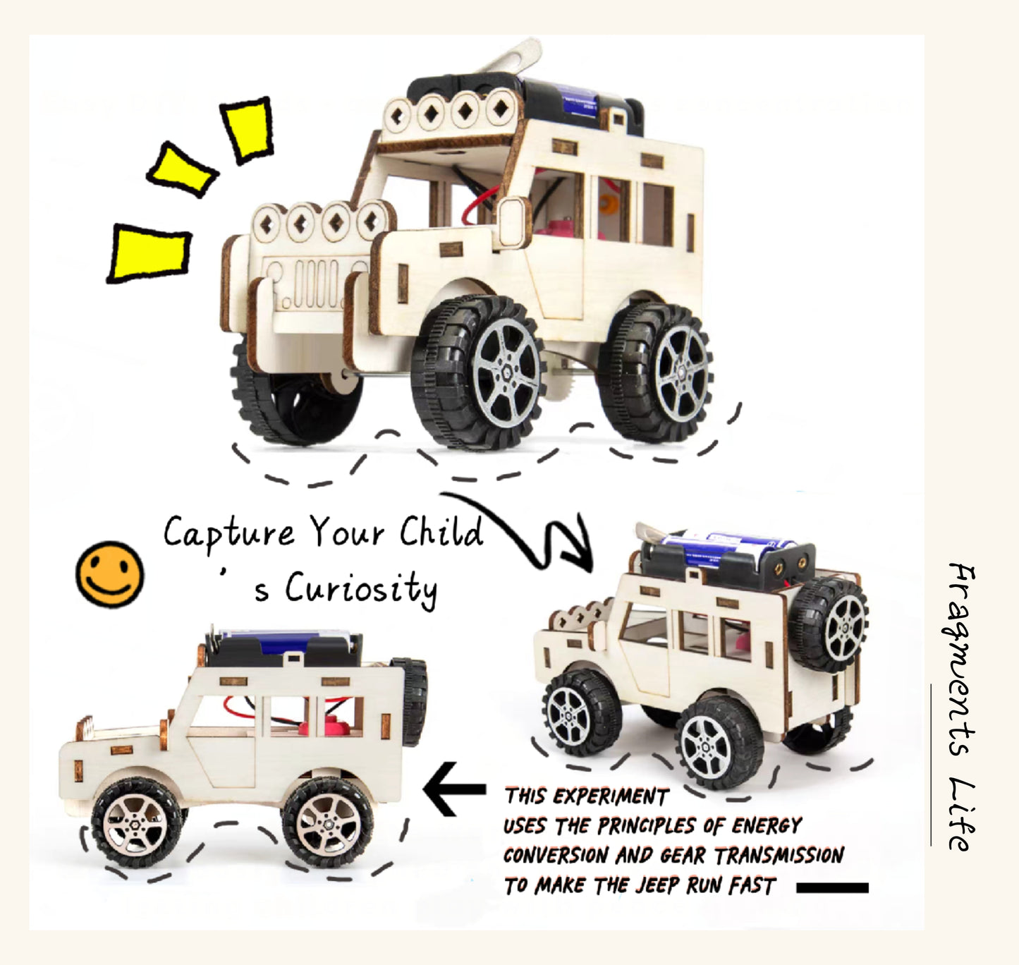 STEM Explorer 4-in-1 DIY Kit Set