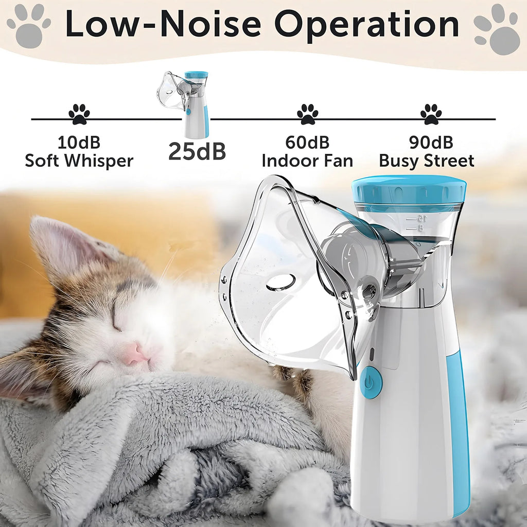 ✨ EliteView™️ Portable -  Magic Quiet Pet Therapy Nebulizer
