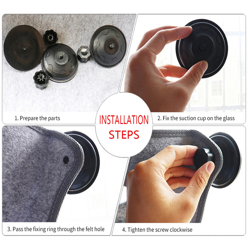 ✨ Zero-G Rune-Lock Cat Perch | The Fluffy Viewing Disc | 40lb Safety Lock