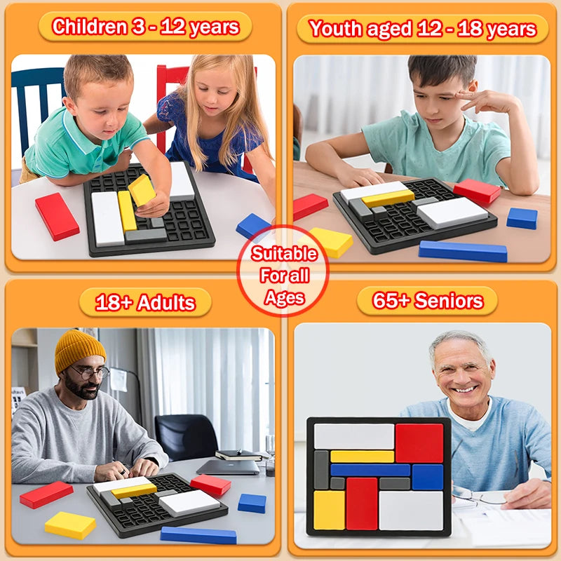 Logic Master Puzzle - 88 Challenge Cards Set