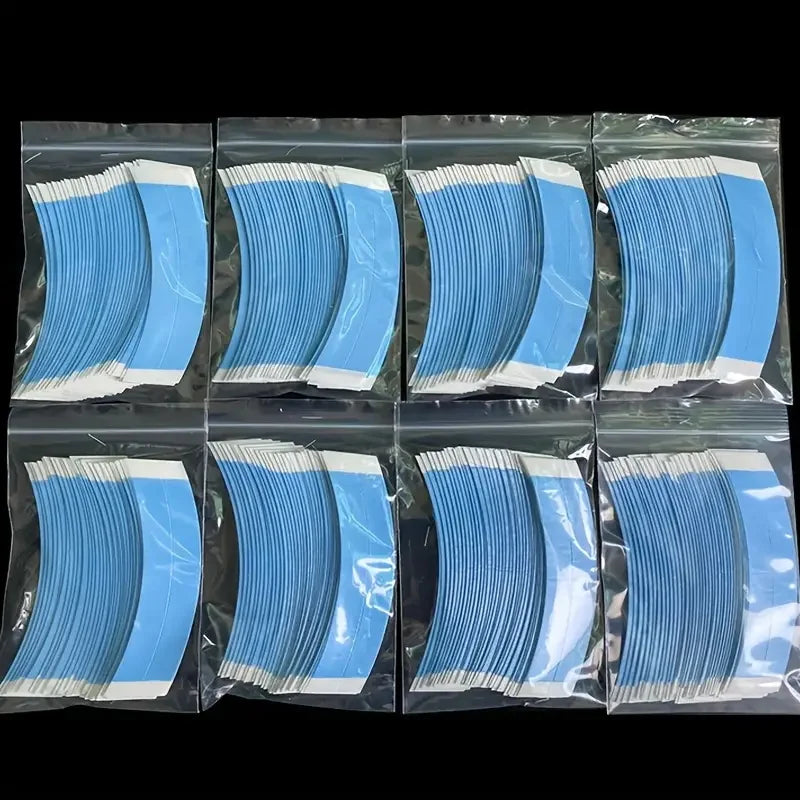Ultra-Strong Waterproof Wig Tape Strips (36pcs C-Shape)