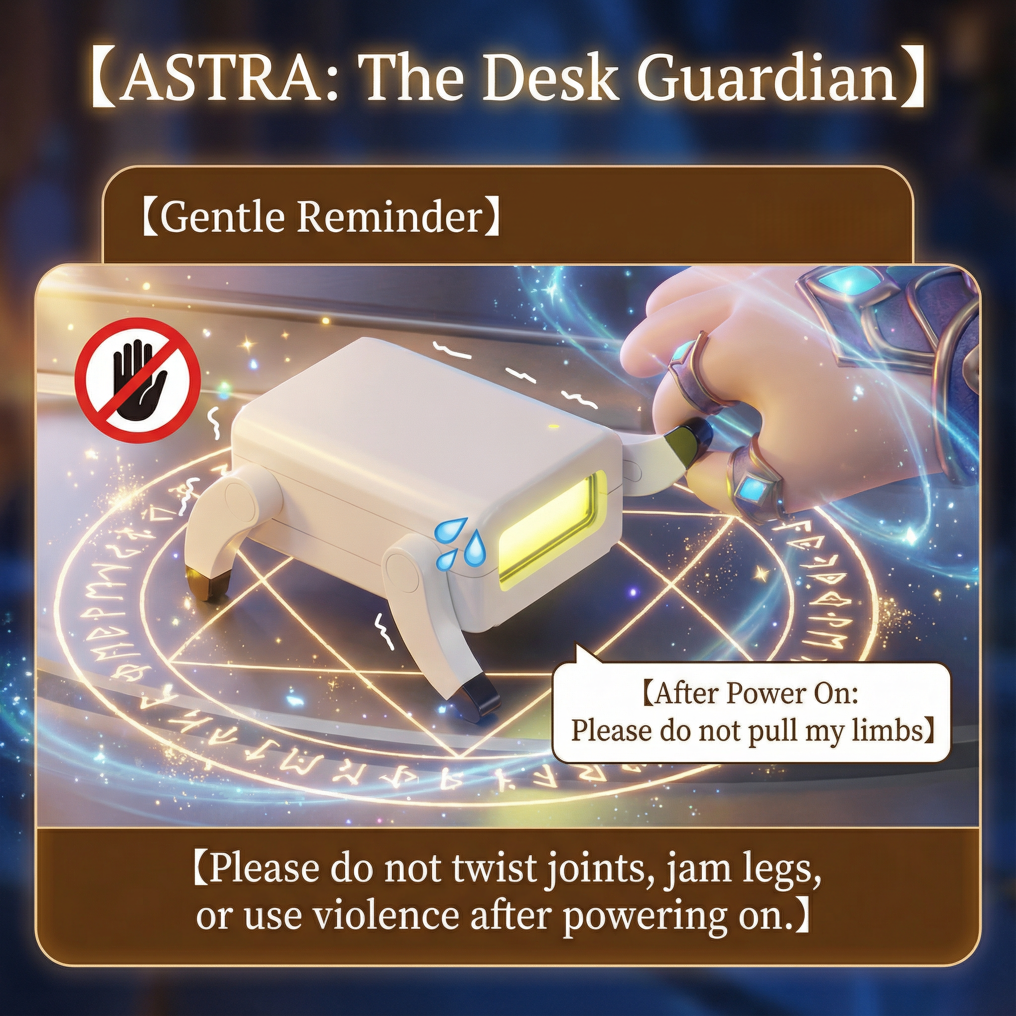 🚀 ASTRA: The Cyber-Guardian  🤖深夜陪伴者✨