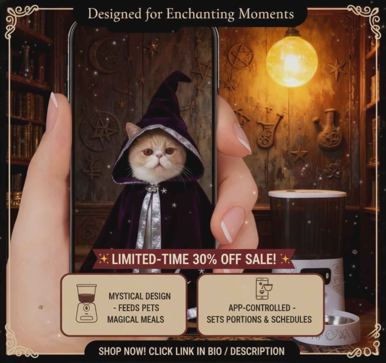 ✨ EliteView™️ - Time-Space Pet Feast Transporter