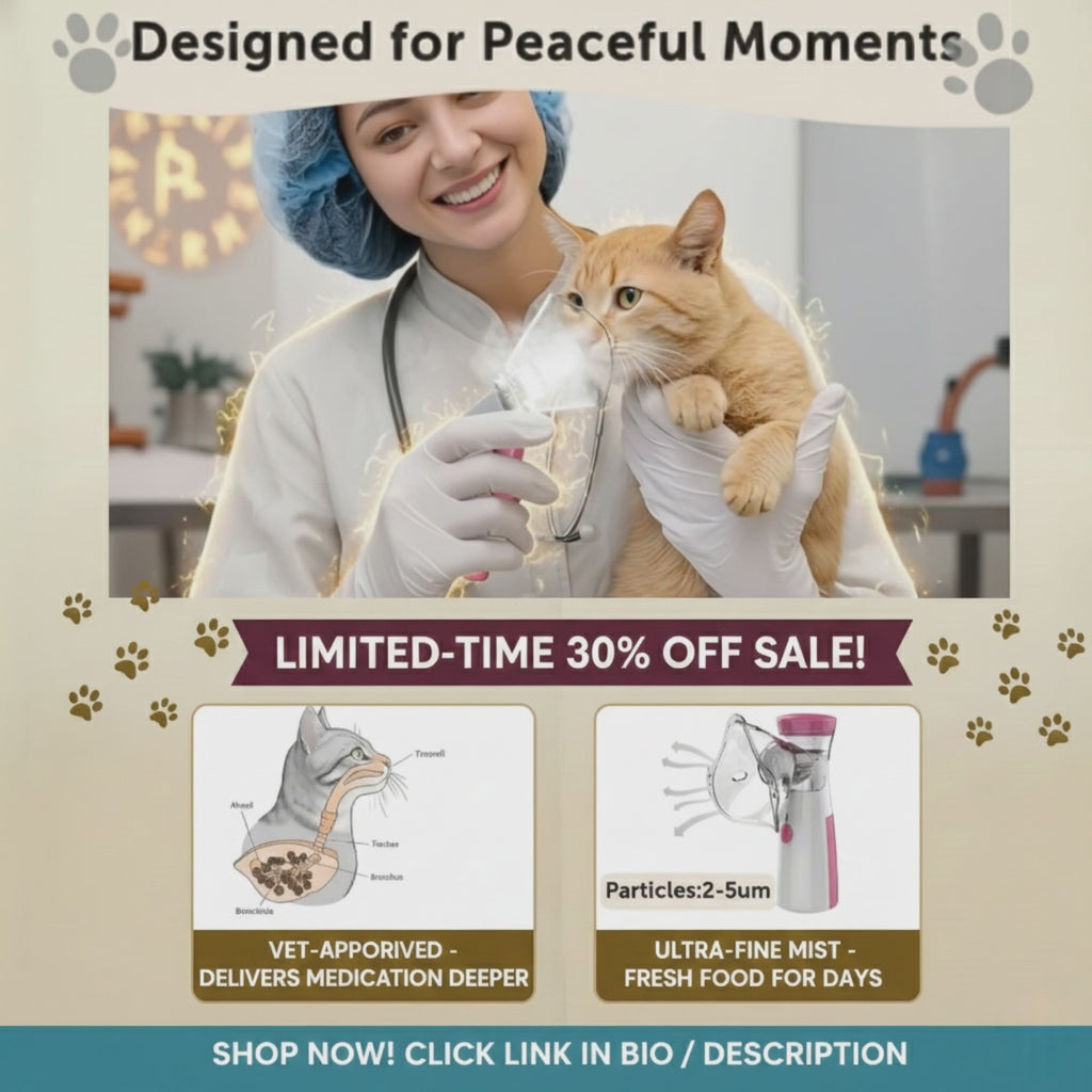 ✨ EliteView™️ Portable -  Magic Quiet Pet Therapy Nebulizer